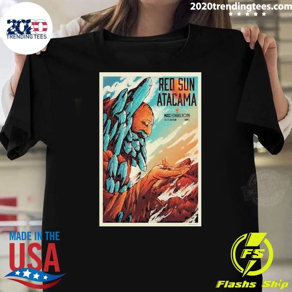 Red Sun Atacama Castillon France August 28 2026 Shirt