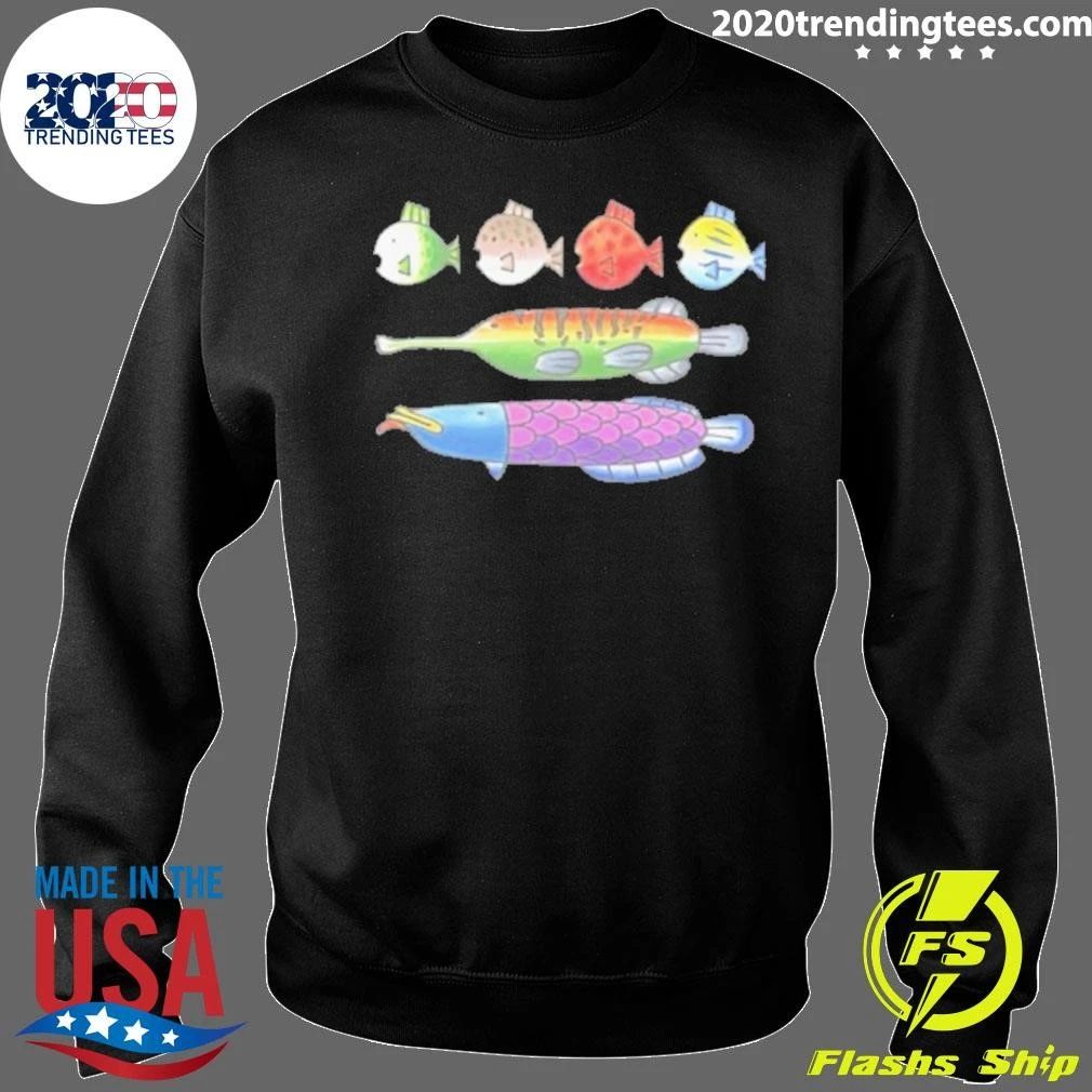 Fishing Minigame Fish Graphic Tee Shirt