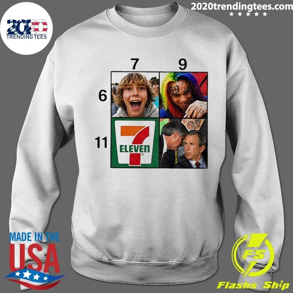 George W. Bush Gibby 6ix9ine Icarly Graphic Shirt