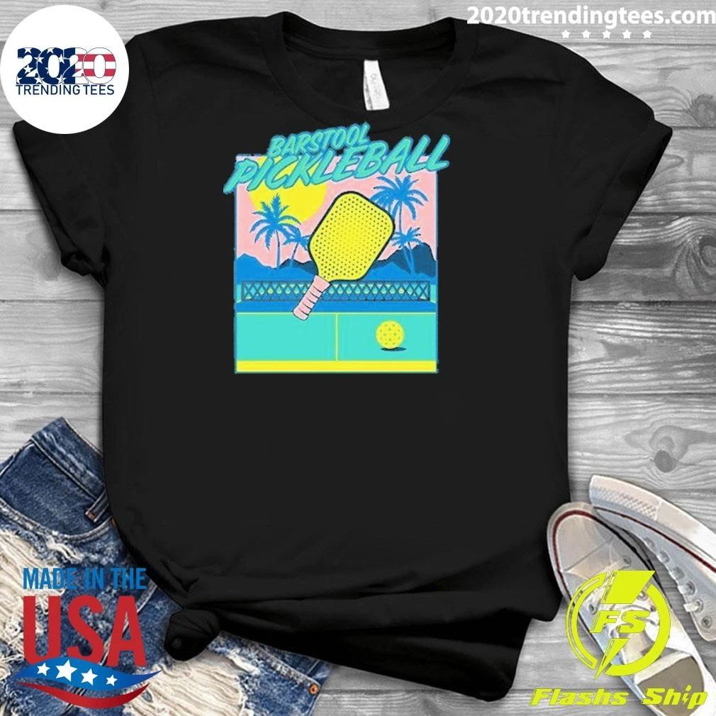 Barstool Pickleball Pocket Tee Shirt