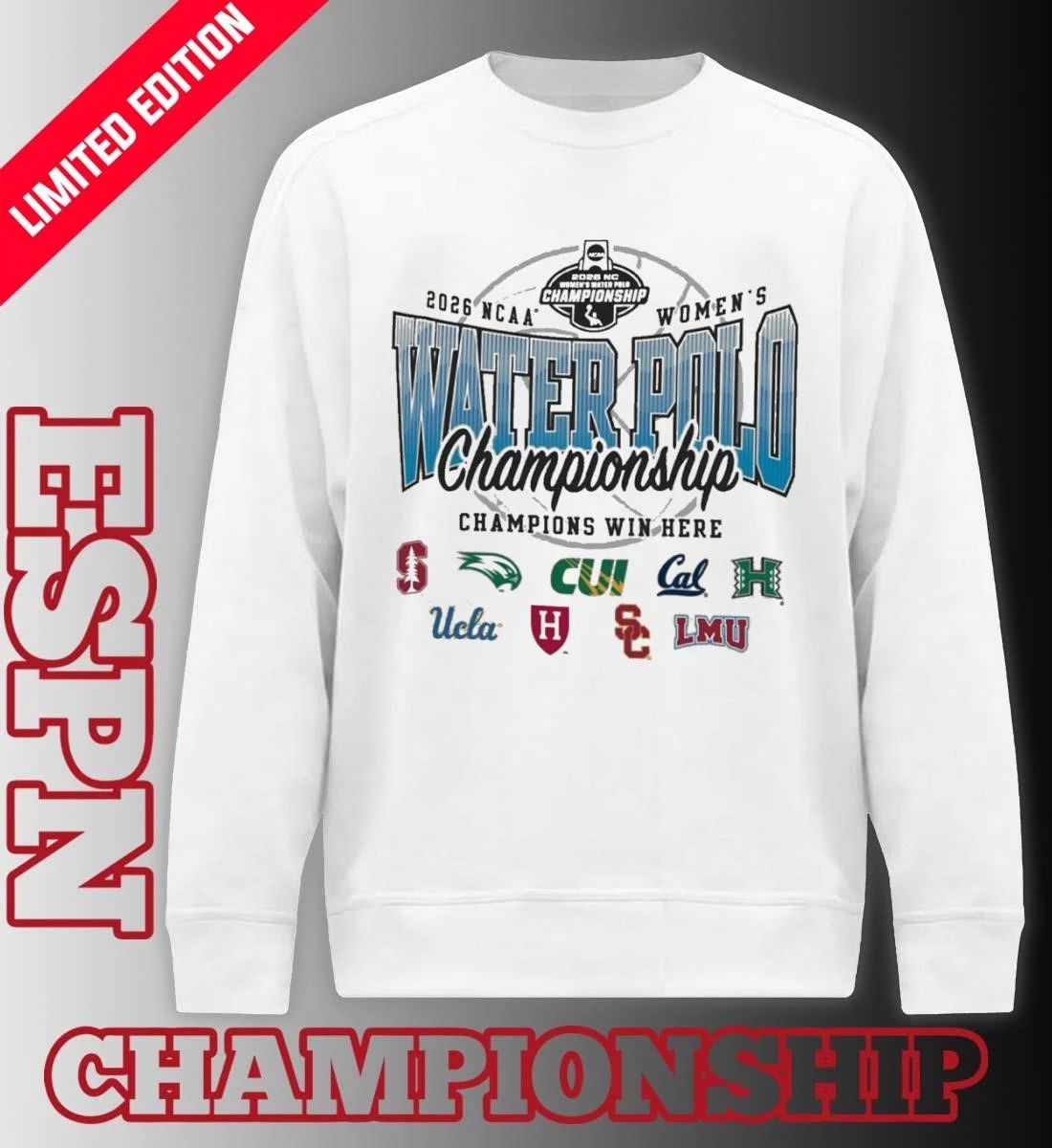 April 26, 2026 NCAA Women’s Water Polo Championship Shirt
