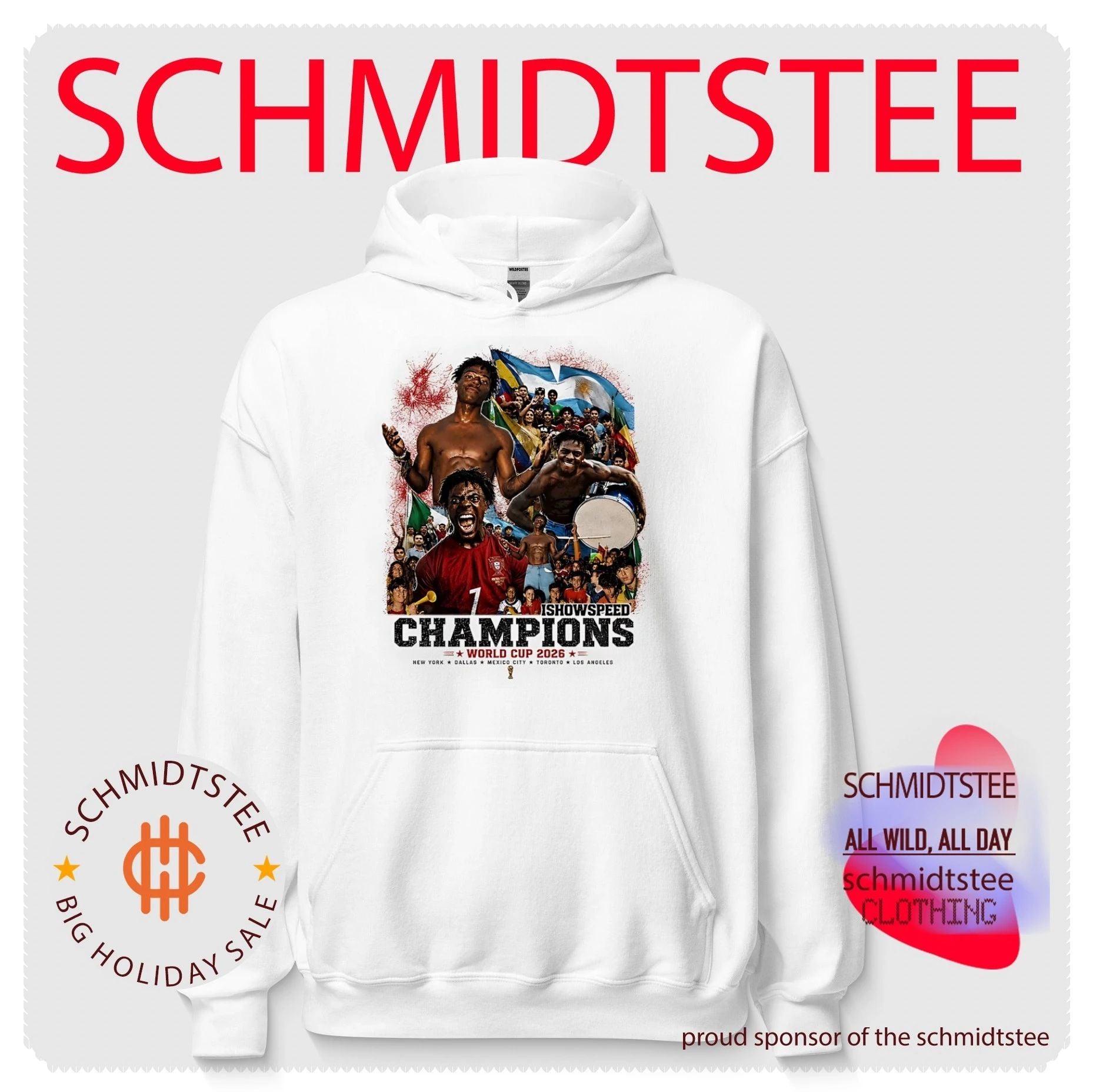 Ishowspeed Champions World Cup 2026 illustrated shirt
