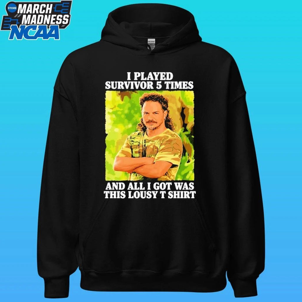 I Played Survivor 5 Times And All I Got Was This Lousy Shirt