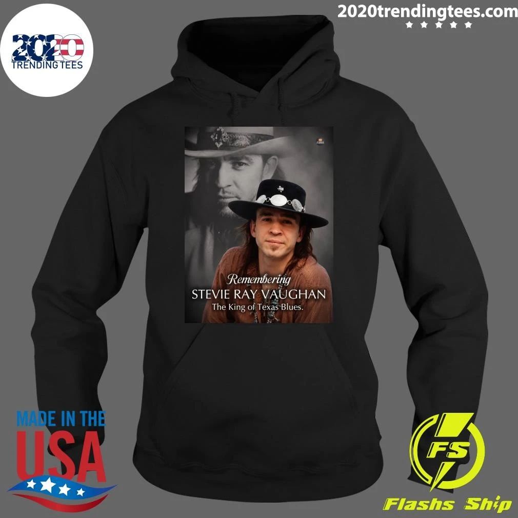 Remembering Stevie Ray Vaughan The King of Texas Blues Shirt