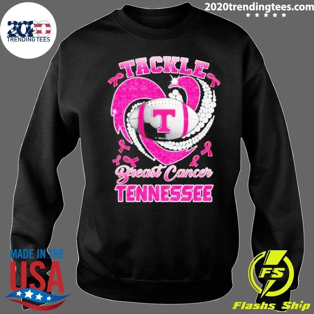 Volunteers X Breast Cancer Awareness Logo Shirt