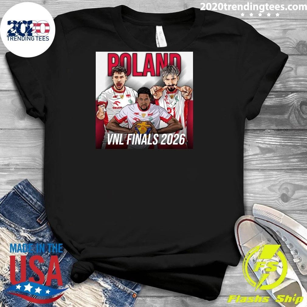 Poland Men’s Volleyball World Champions 2026 Shirt