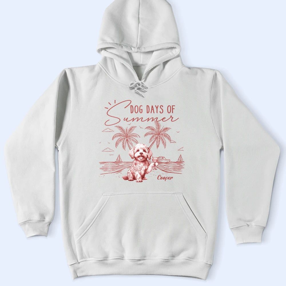 Dog Days Of Summer - Personalized T Shirt