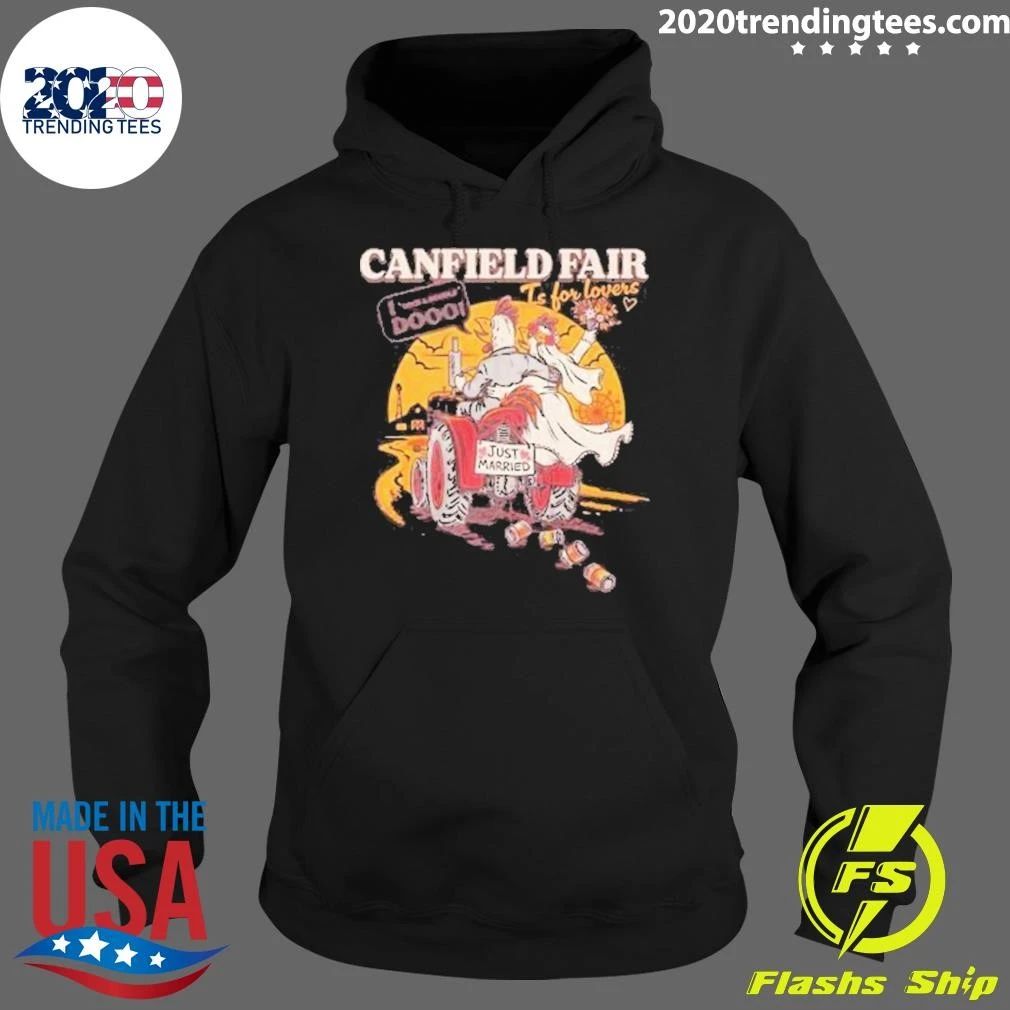 Canfield Fair Is For Lovers Just Married Chicken Shirt