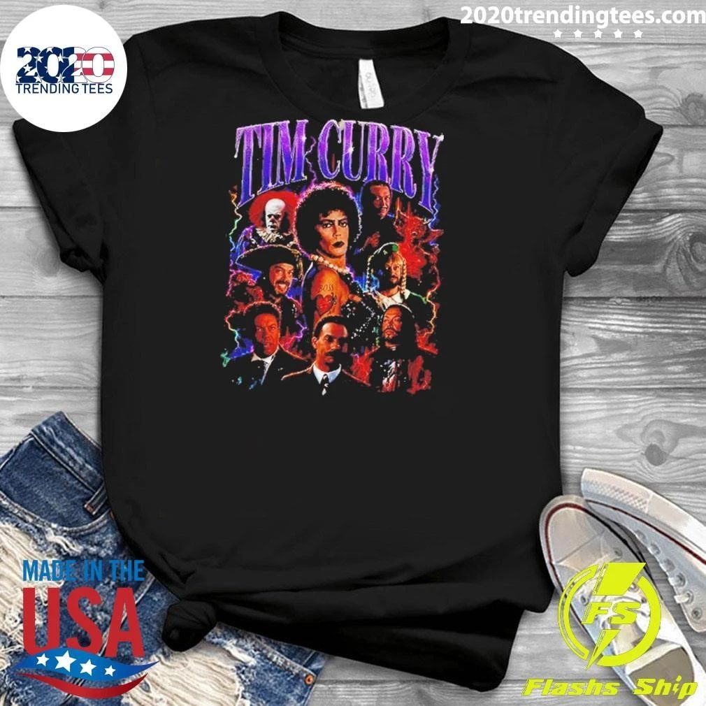 Tim Curry Bootleg Rest In Peace Shirt