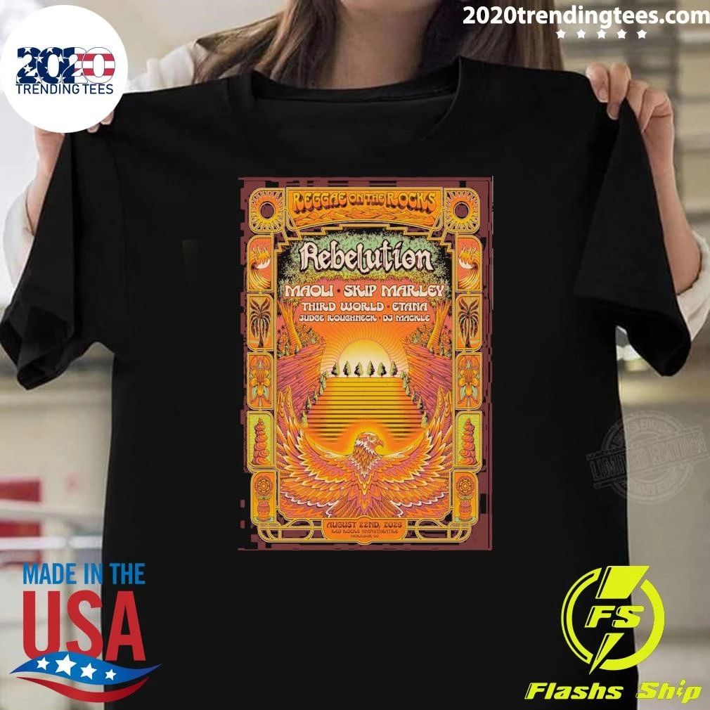 Rebelution Red Rocks Amphitheatre In Morrison Co Aug 22 2026 Shirt