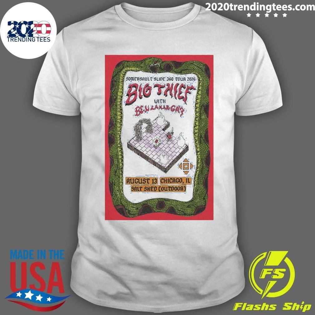 Big Thief August 13 2026 Salt Shed Chicago Illinois Shirt