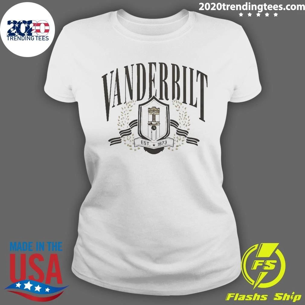 Vanderbilt Est 1873 College Apparel Shirt