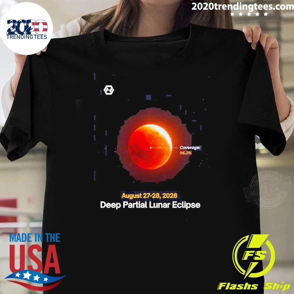 August 2026 Lunar Eclipse Over the United States Shirt