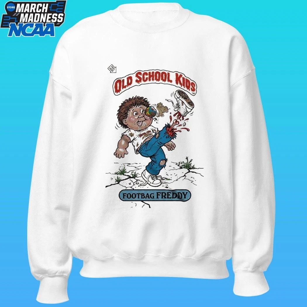 Footbag Freddy Old School Kids Shirt