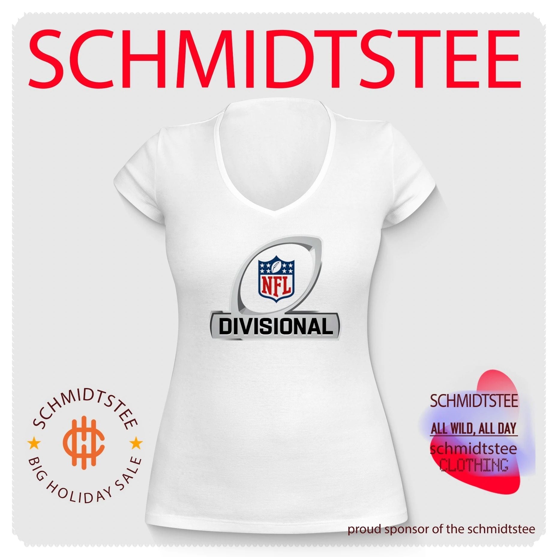 NFL Divisional 2026 logo shirt