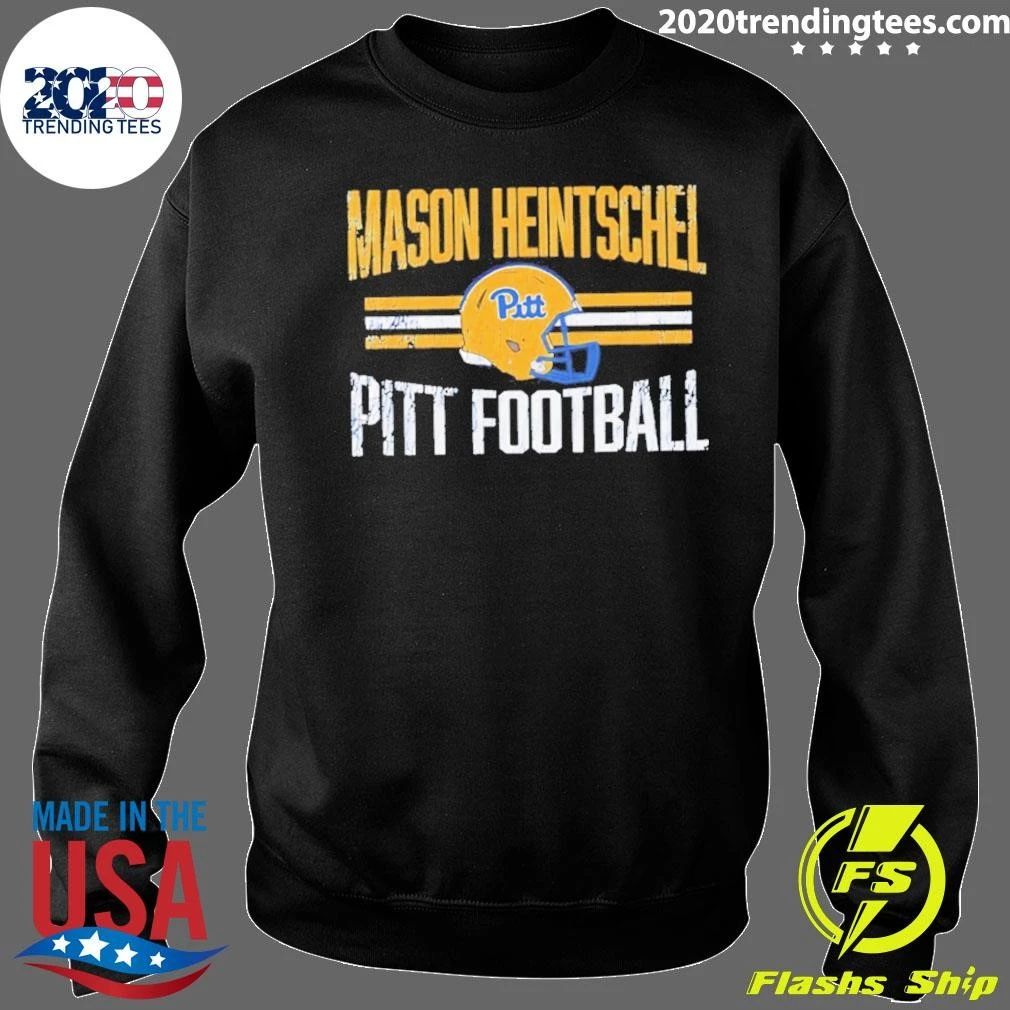 Awesome Mason Heintschel Pitt Panthers Ncaa Football Helmet Hero Shirt