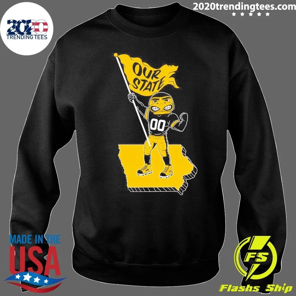 Herky the Hawk Our State Tee Shirt
