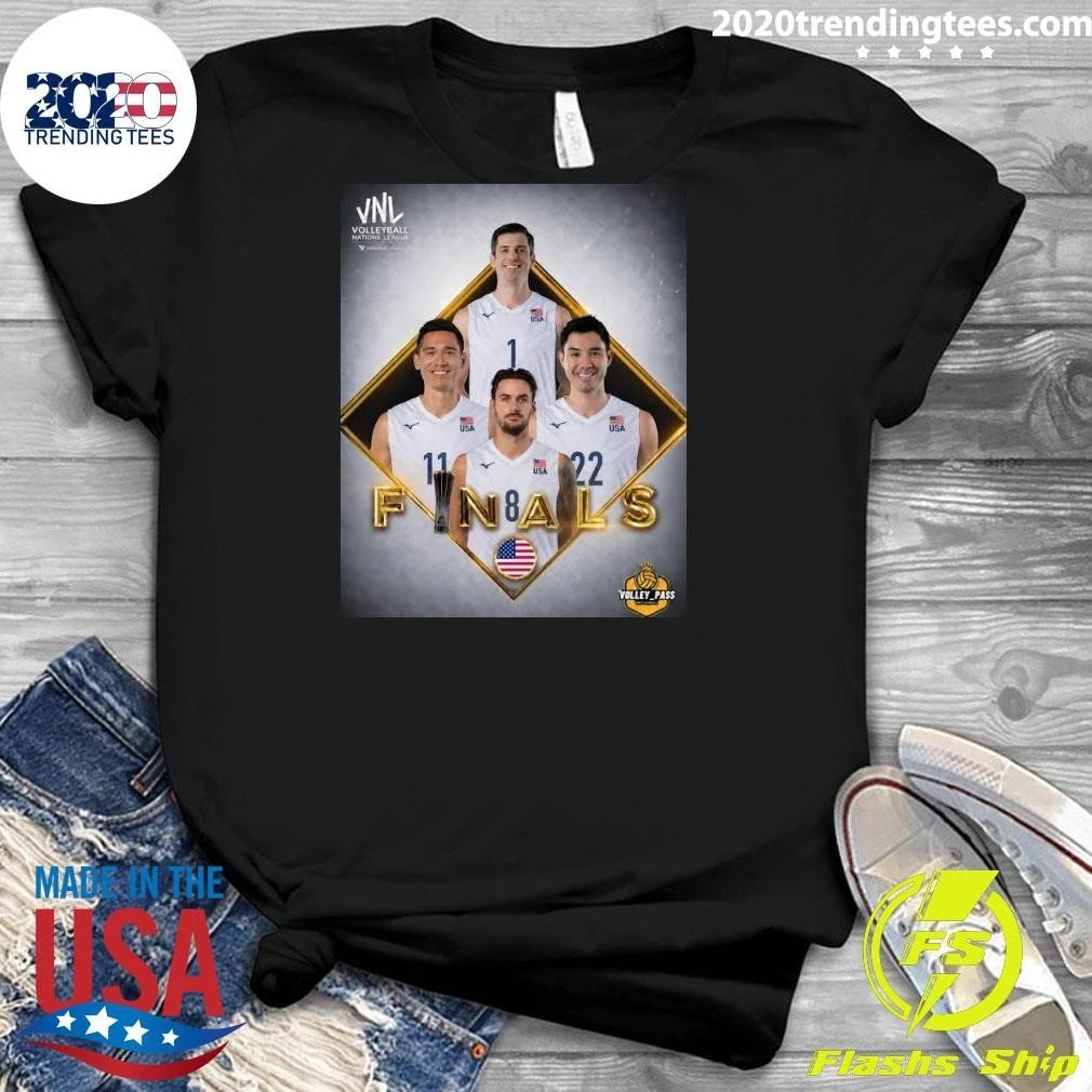 USA Qualified For The Final Volleyball Nations League Wins 2026 Shirt