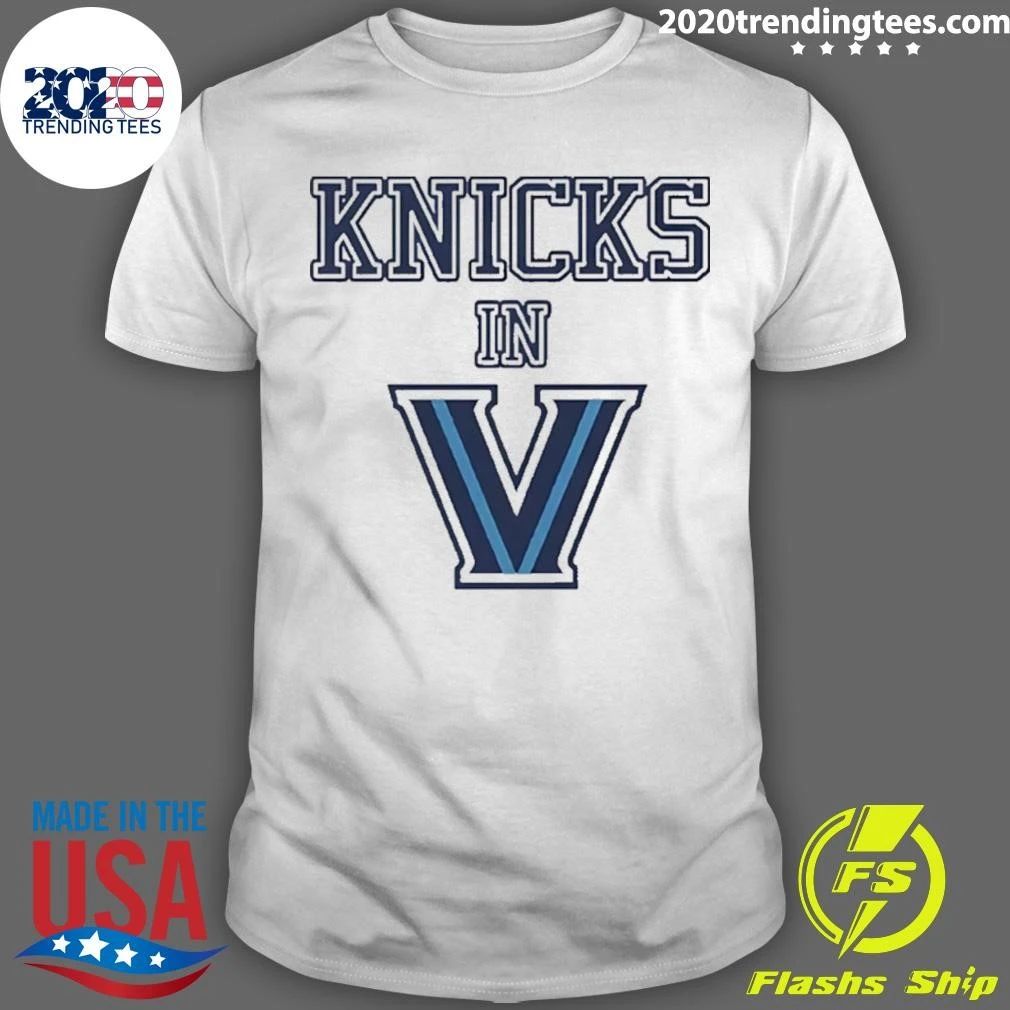 New York Knicks In V Logo Shirt