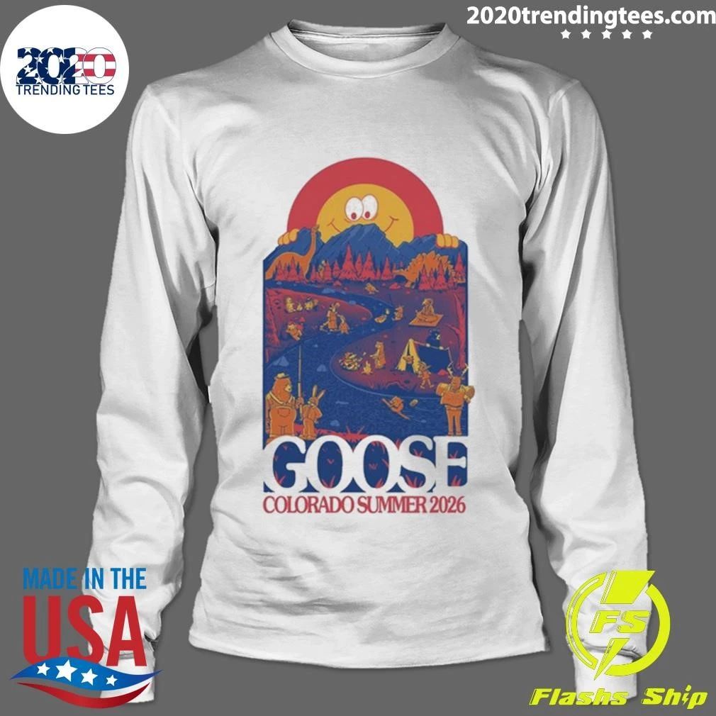 Goose Colorado Tour Summer 2026 Tee Shirt