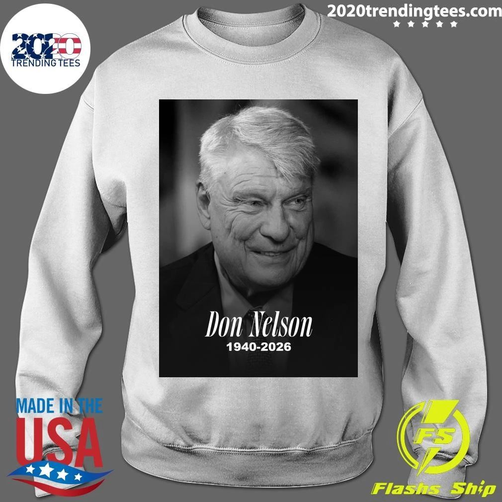 Former Coach Of The Milwaukee Bucks, Don Nelson From 1976 To 1988 Has Passed Away. Rip Shirt