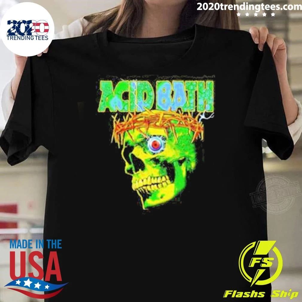 Acid Bath Merch EU Tour 2026 Shirt