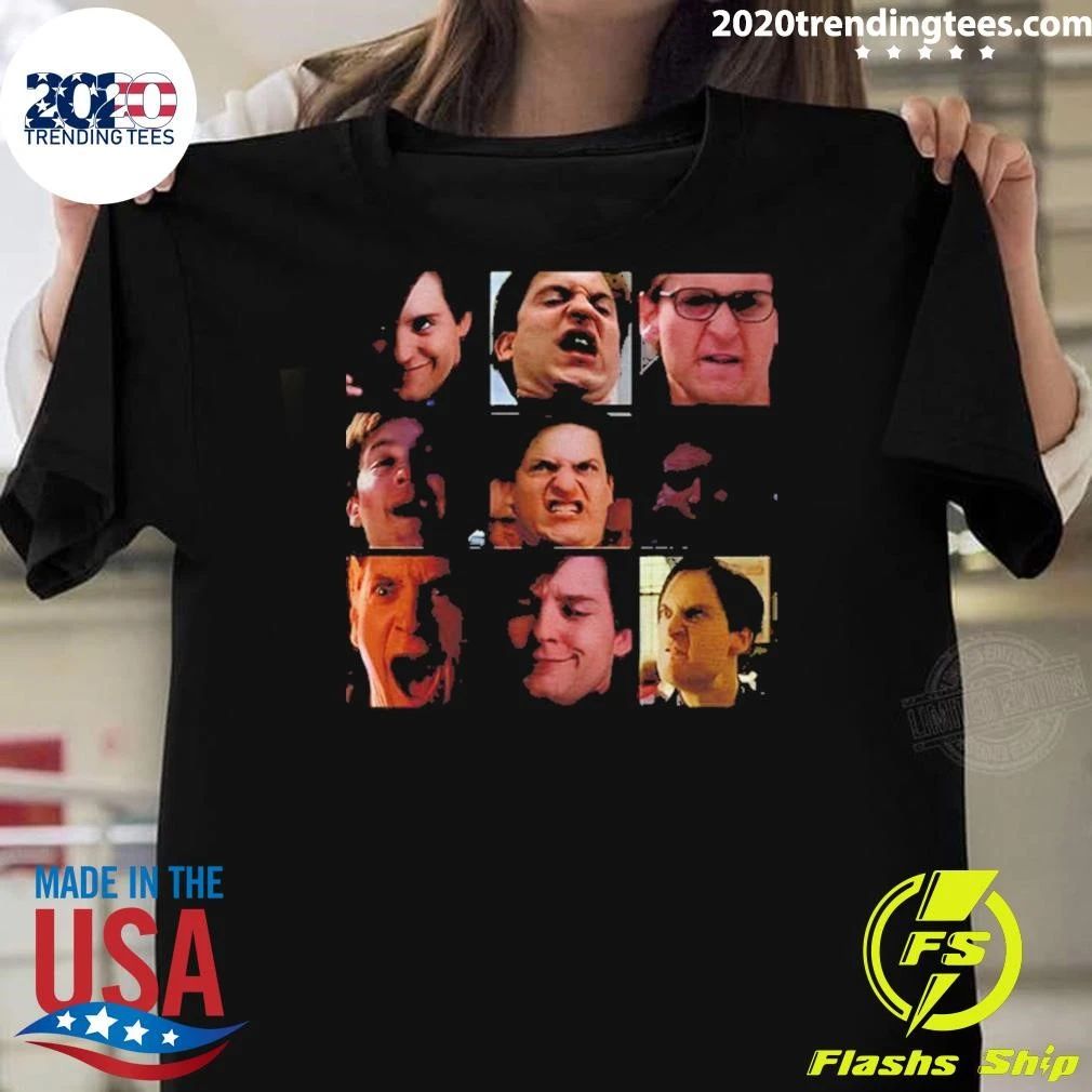 Tobey Maguire Spiderman Funny Meme Shirt