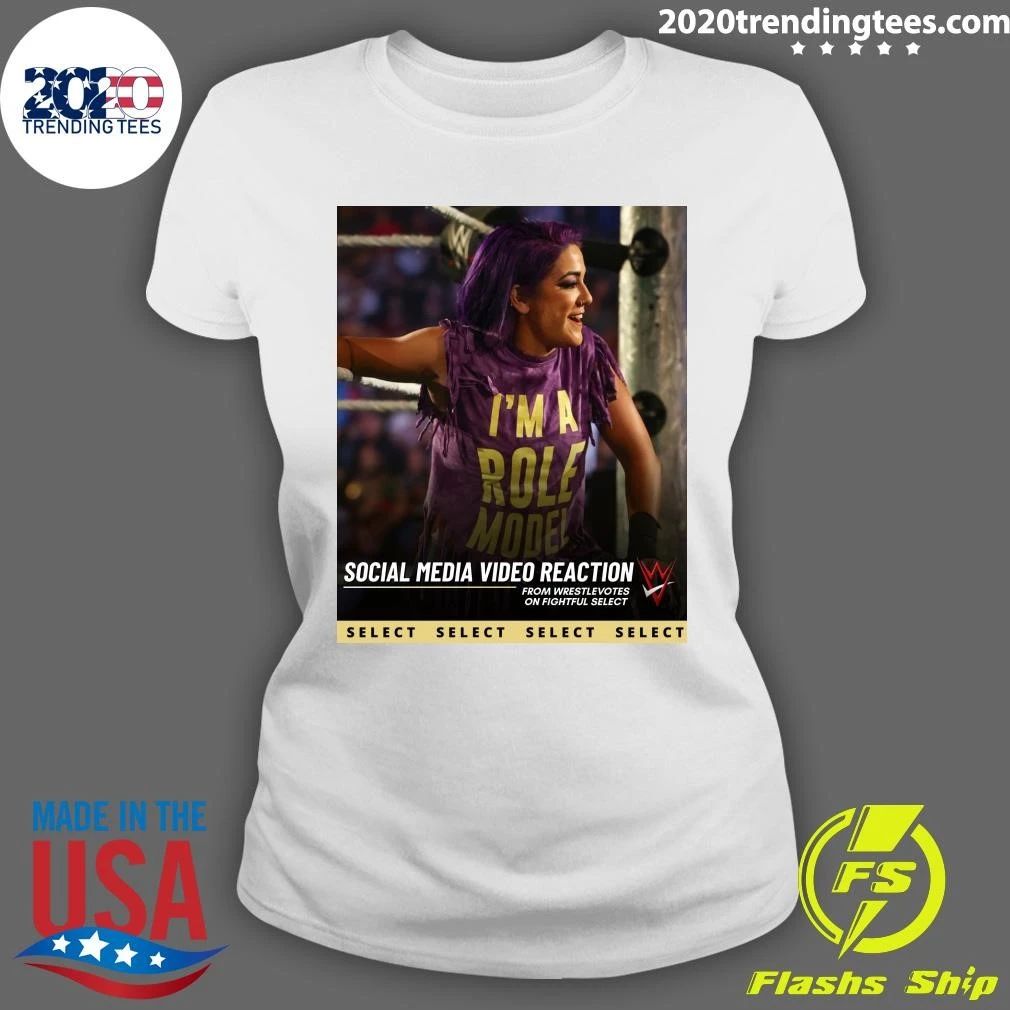 Social Media Video Reaction W From Wrestlevotes On Fightful Select Shirt