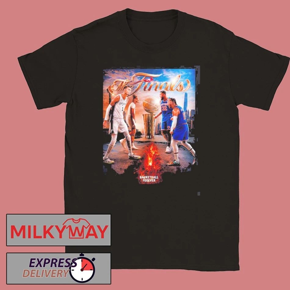 New York Knicks Vs San Antonio Spurs 2026 NBA Finals Matchup T-Shirt