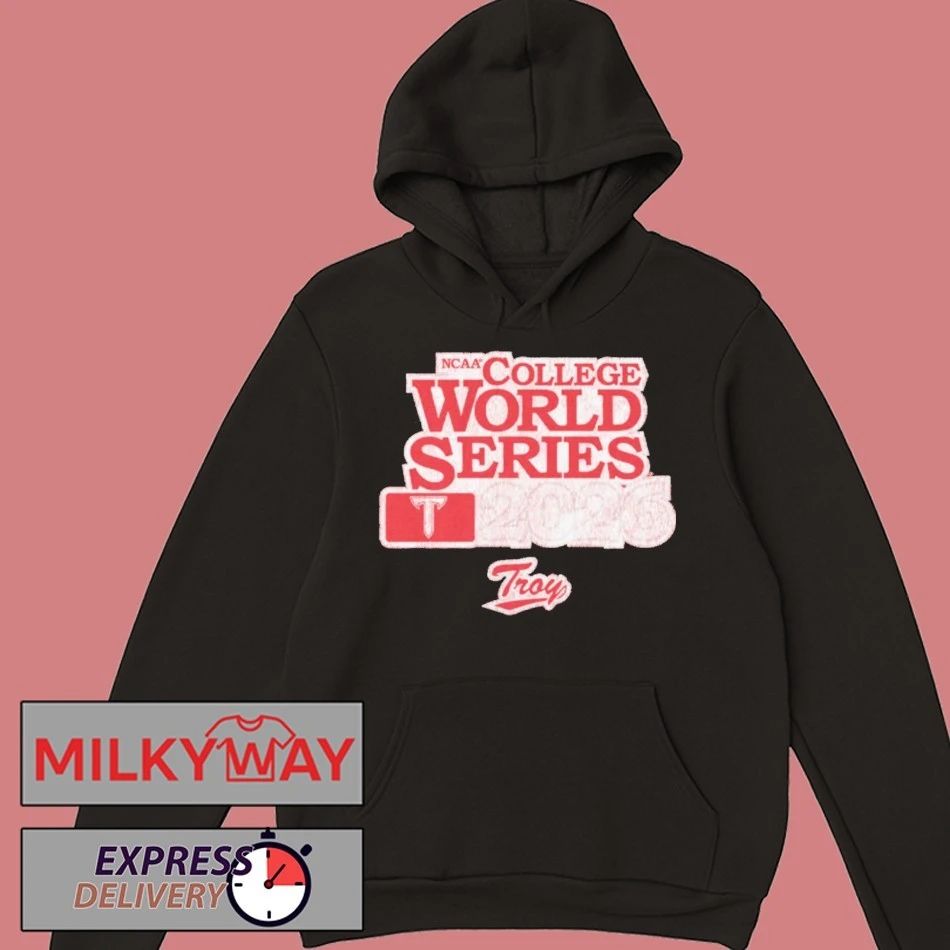 Troy Baseball 2026 College World Series Shirt