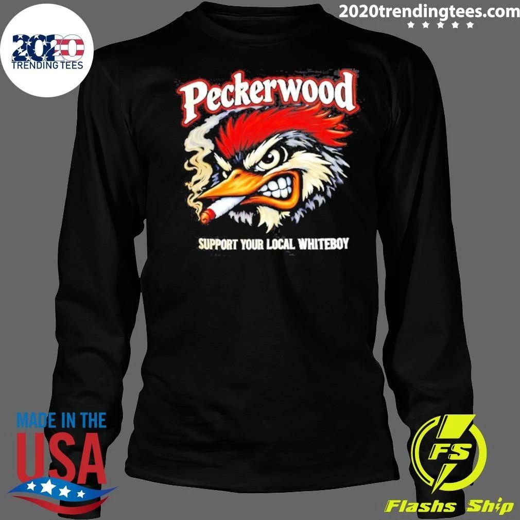 Peckerwood Support Your Local Whiteboy Shirt