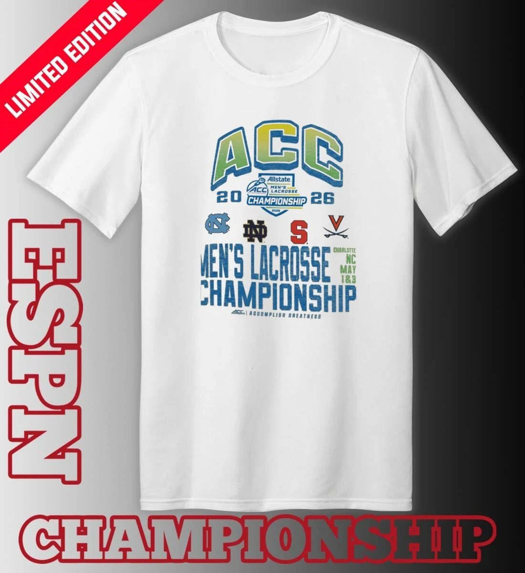 2026 Atlantic Coast Conference Men’s Lacrosse Championship Shirt
