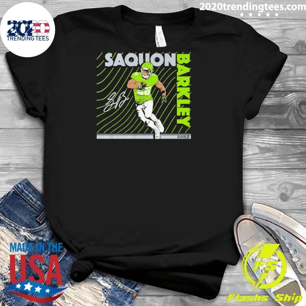 Saquon Barkley Neon Nights Signature Shirt