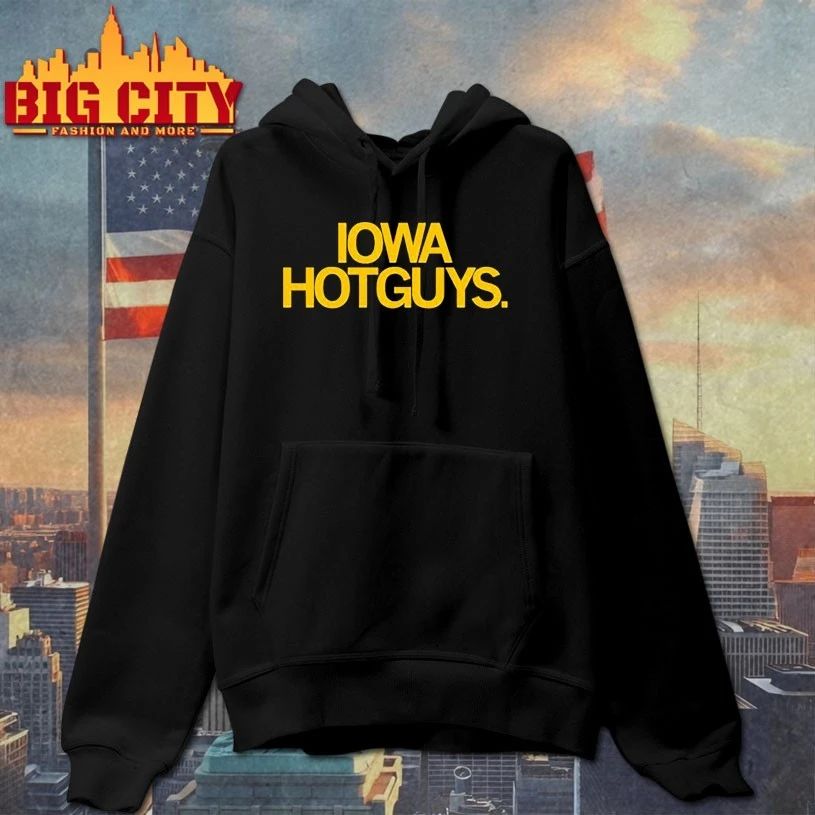 Iowa Hotguys text pullover t-shirt
