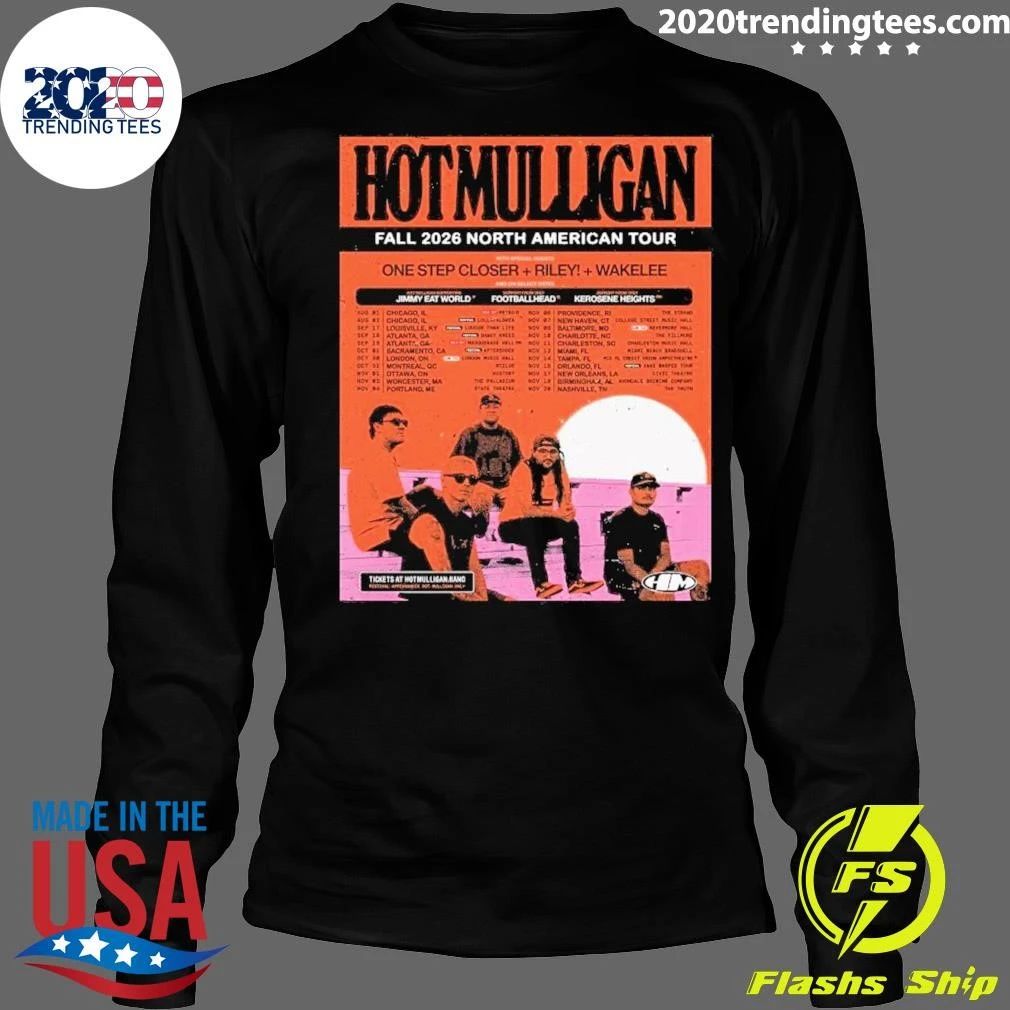 Mulligan Fall 2026 North American Tour Shirt