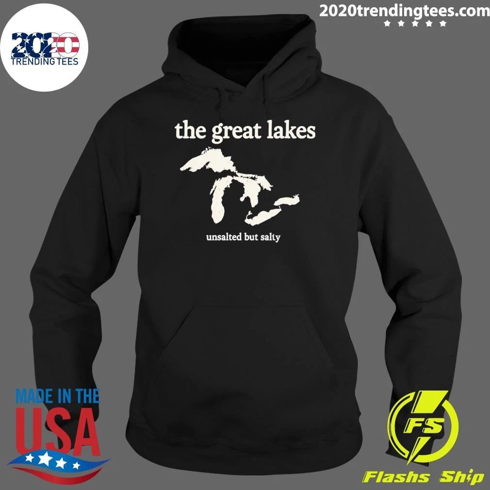 The Great Lakes Unsalted But Salty Retro Shirt