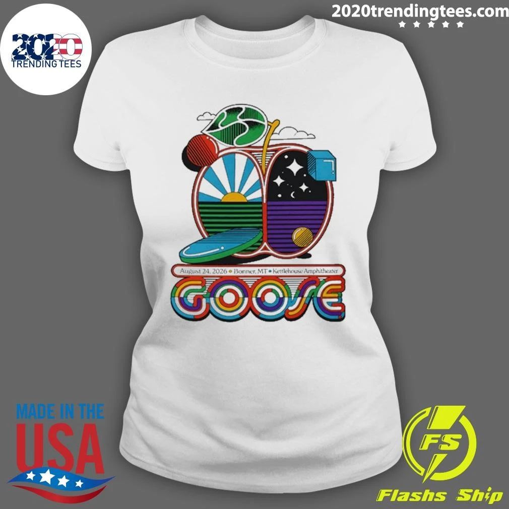 Goose Kettlehouse Amphitheater Bonner August 24 2026 Shirt