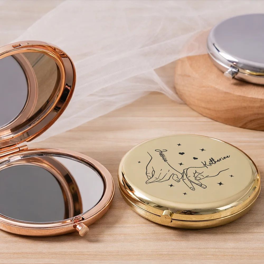 To My Daughter Hope You See What I See - Personalized Compact Mirror
