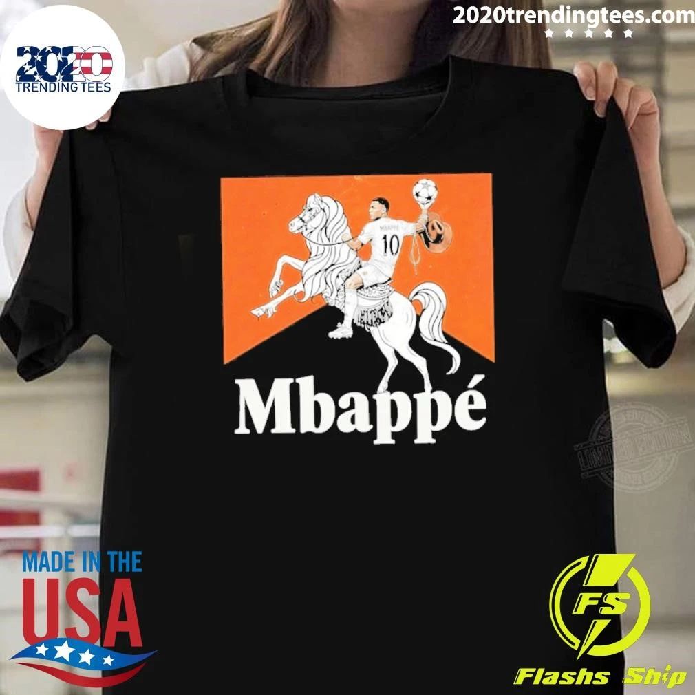 Kylian Mbappé Cowboy Marlboro Shirt