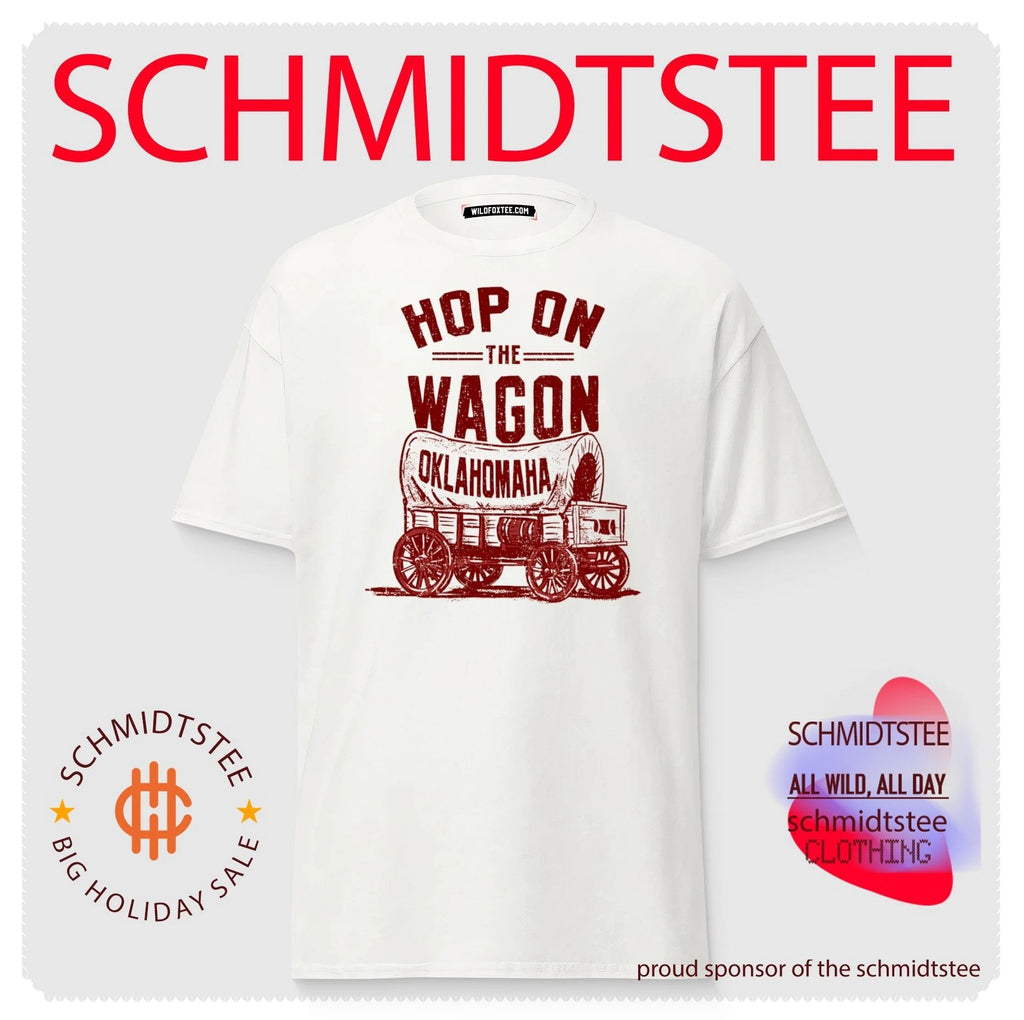 Oklahoma baseball Okalahomaha Hop On the Wagon 2026 CWS OK Wagon shirt