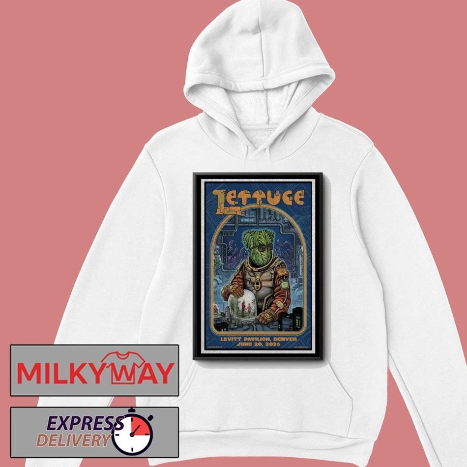 LETTUCE Levitt Pavilion in Denver Poster June 20 2026 shirt