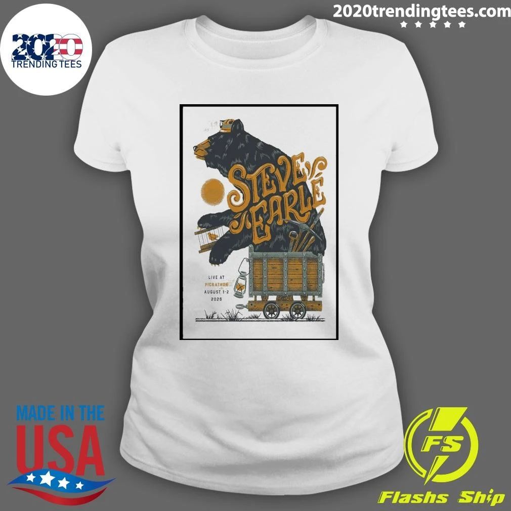 Steve Earle Pickathon 2026 Shirt