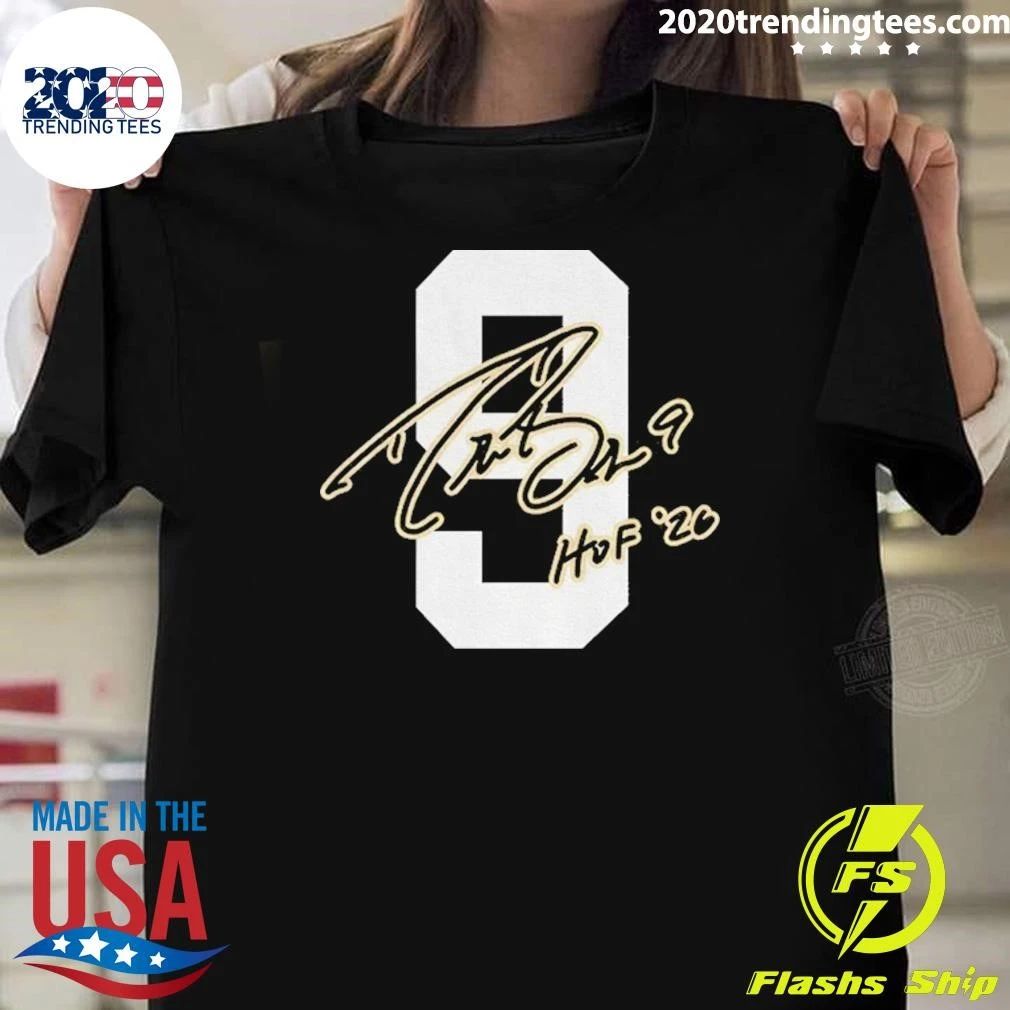 Drew Brees Saints Class Of 2026 Elected Signature Shirt