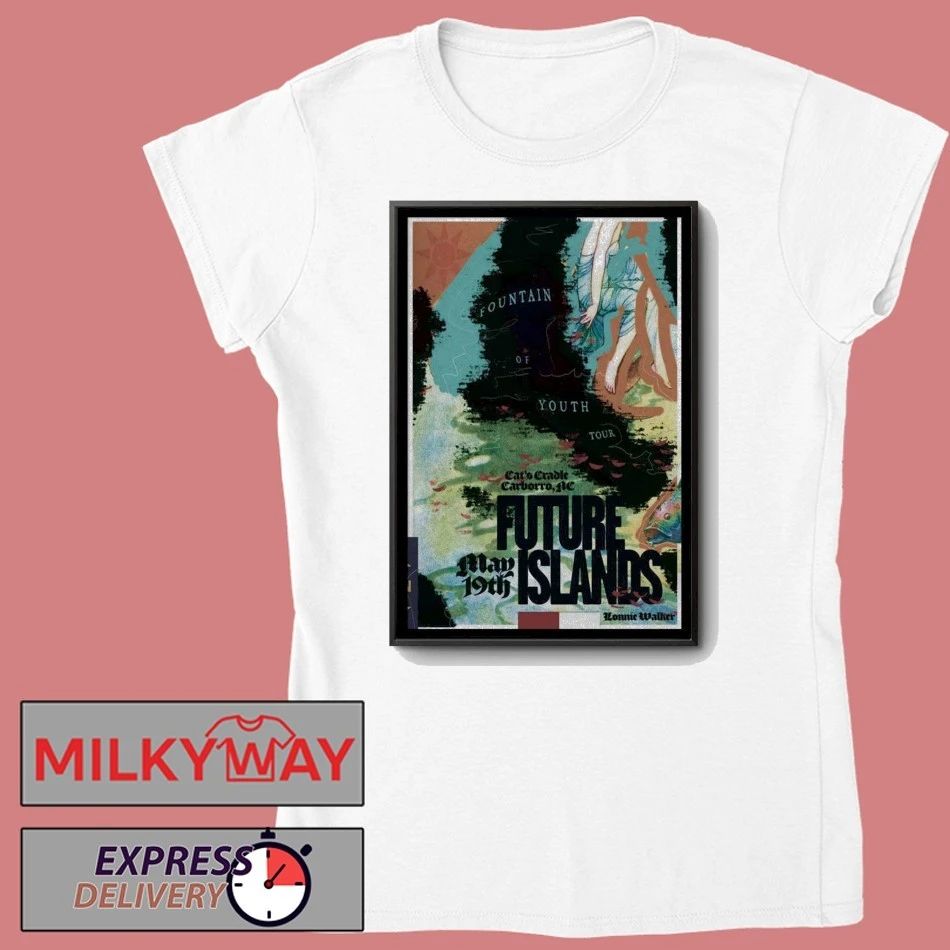 May 19 2026 Future Islands Poster Cat’s Cradle TOUR shirt