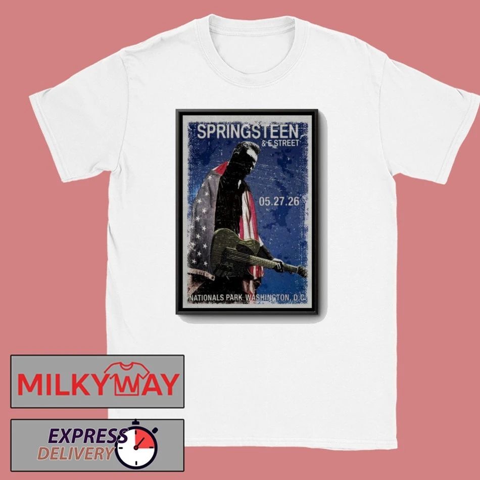 LIMITED May 27 2026 Bruce Springsteen Nationals Park Poster TOUR shirt