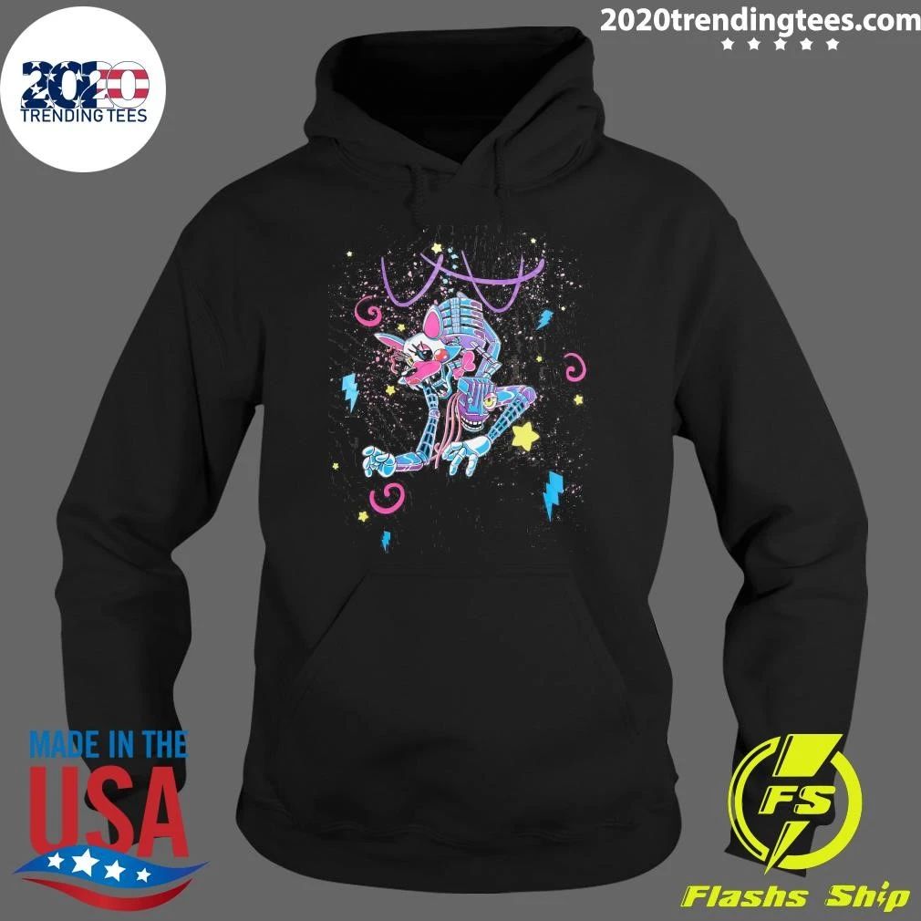 HEX x FNaF BTS Blacklight Mangle Shirt