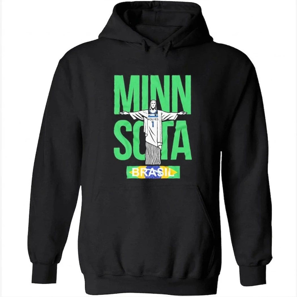 Timberwolves Minnesota Brazil Fan Crossover Shirt