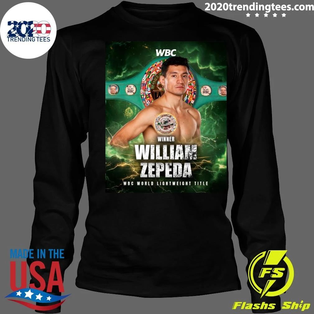 The New WBC Lightweight Champion Of The World William Zepeda Shirt