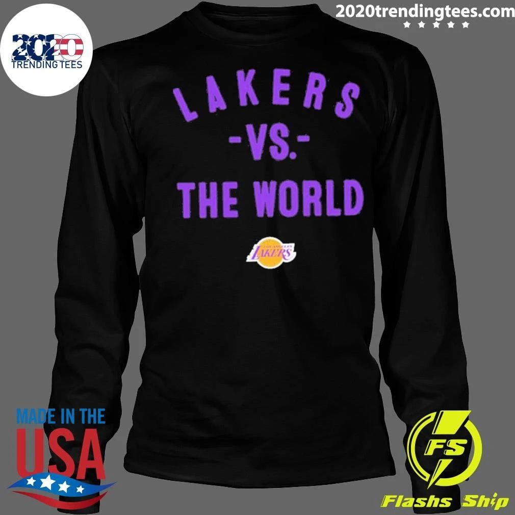 Los Angeles Lakers Vs The World Nowbestshirt Nba 2026 Shirt