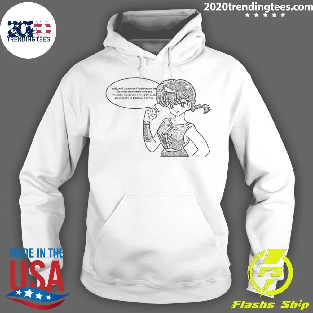 Ranma Saotome Financially Irresponsible Instagram Page Anime Shirt